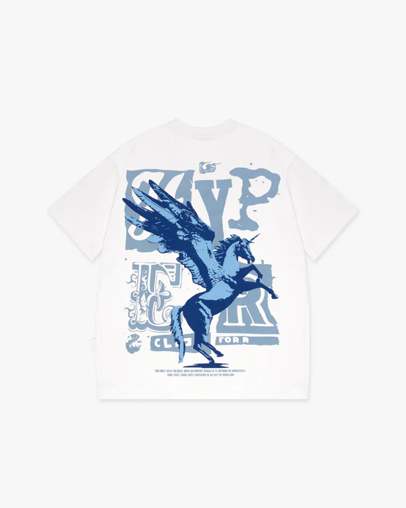HYPER WHITE REBEL TEE
